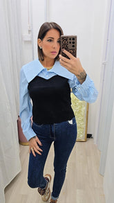 Maglia Camicia Nera